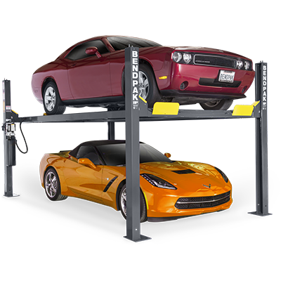 HD-9 Series Four-Post Parking Lift by BendPak