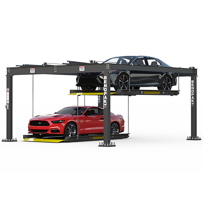 Tandem Parking Lift with Independent Platforms by BendPak