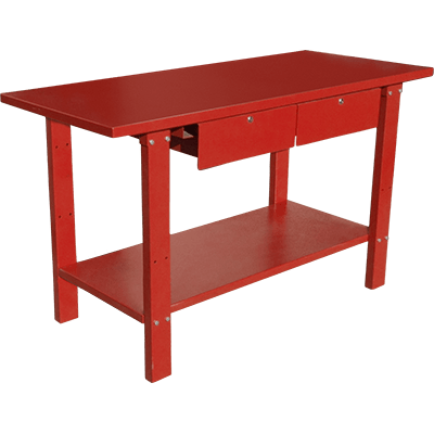 Workbench with Two Drawers and One Shelf RWB-2D by Ranger Products
