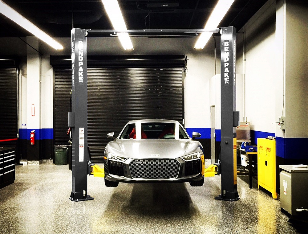 SEMA Garage BendPak Two-Post Car lifts