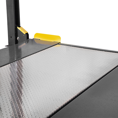 Aluminium Deck 4-Post Lift Aluminium Deck Platform / Diamond Plate