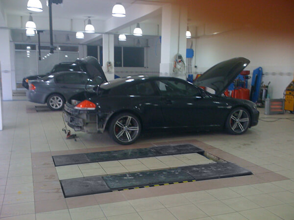 Flush-Mount Car lift
