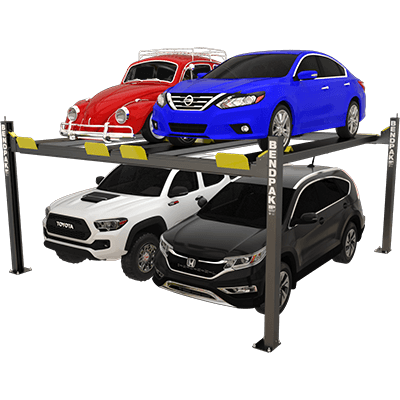 HD-9SW 4,082-kg. Capacity / Super-Wide Car Stacker Parking Lift