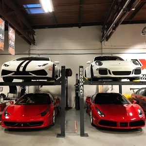 Storing High End Sports Cars BendPak Lift