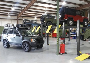 BendPak Four Post Car Lifts Jeeps