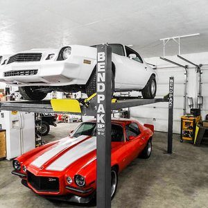 Camaro Z28 BendPak Car Stacker