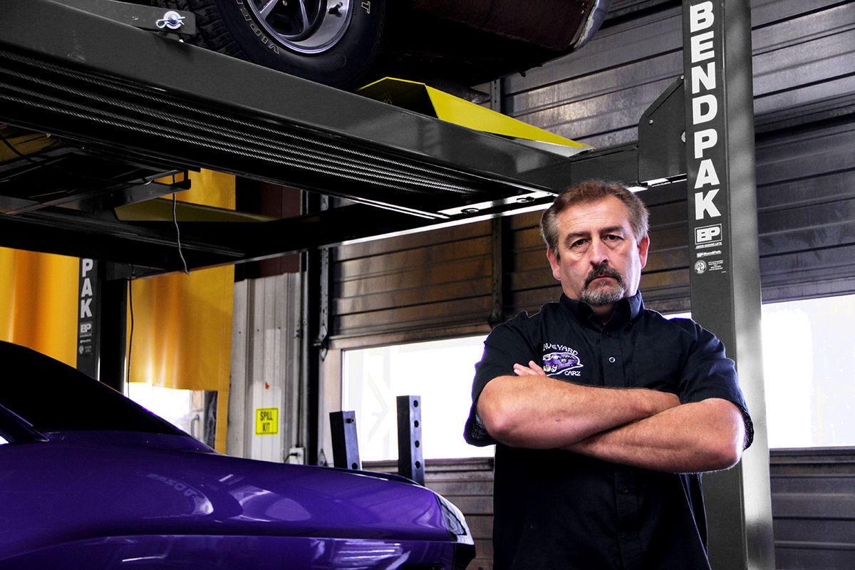 Mark Worman Chooses BendPak Car lifts