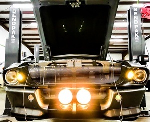 Shelby GT 500 BendPak 2 Post Lift