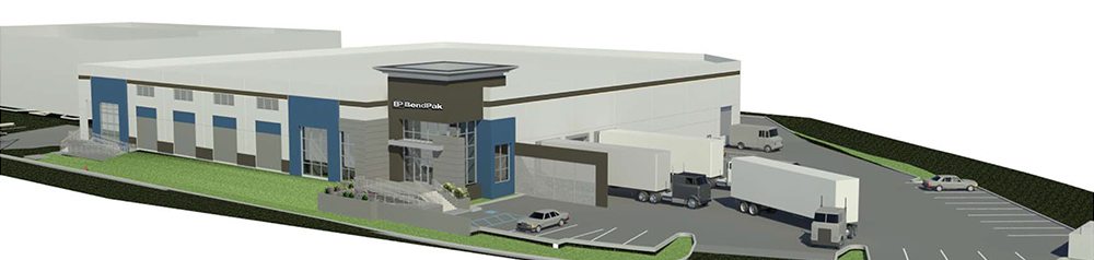 BendPak New 2018 Expansion Warehouse
