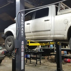 heavy Duty Two Post Truck Lift High Capacity