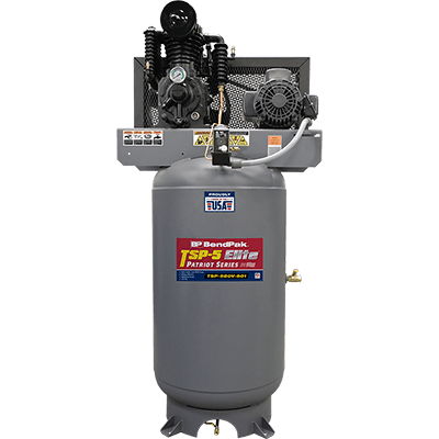 TSP-580V-601 TSP-5 Patriot Series Air Compressor / 5 HP / 80-Gallon Vertical Tank / Made in USA