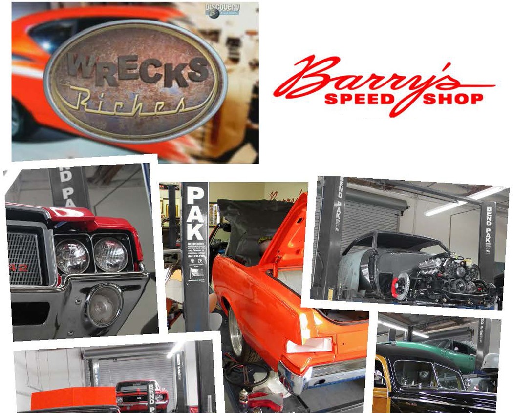 Barry's Speed Shop Wrecks Riches TV Show